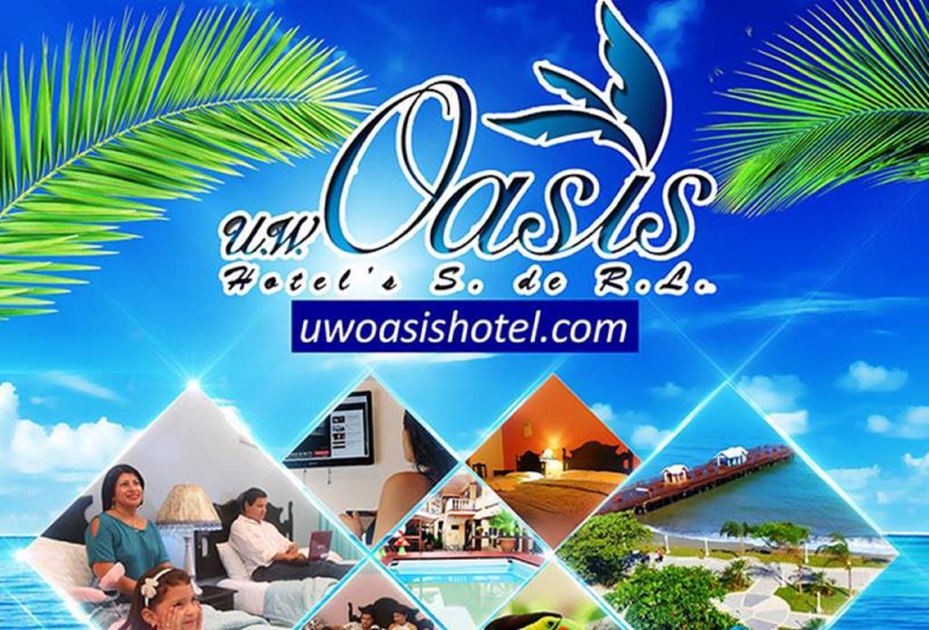 Uw Oasis Hotel La Ceiba Dış mekan fotoğraf
